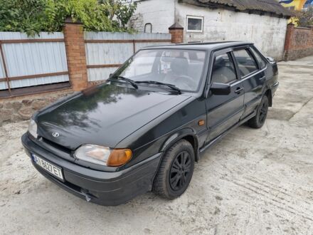 Зеленый ВАЗ 2115 Самара, объемом двигателя 1 л и пробегом 240 тыс. км за 1350 $, фото 1 на Automoto.ua