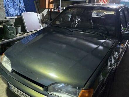 Зеленый ВАЗ 2115 Самара, объемом двигателя 1.5 л и пробегом 215 тыс. км за 2000 $, фото 1 на Automoto.ua