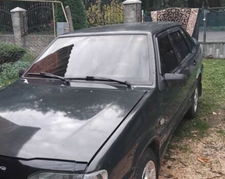 Зеленый ВАЗ 2115 Самара, объемом двигателя 1.5 л и пробегом 210 тыс. км за 950 $, фото 1 на Automoto.ua