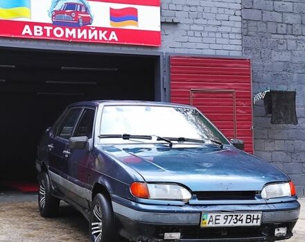 Зелений ВАЗ 2115 Самара, об'ємом двигуна 1.6 л та пробігом 300 тис. км за 1100 $, фото 1 на Automoto.ua