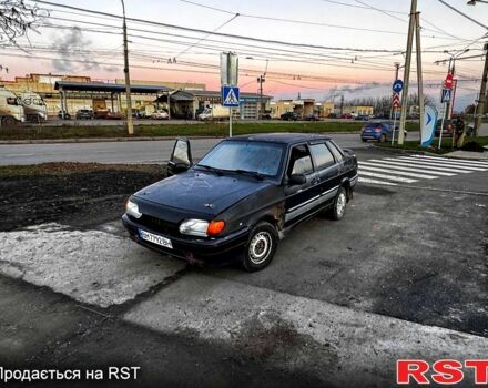 Зеленый ВАЗ 2115 Самара, объемом двигателя 1.5 л и пробегом 150 тыс. км за 750 $, фото 1 на Automoto.ua