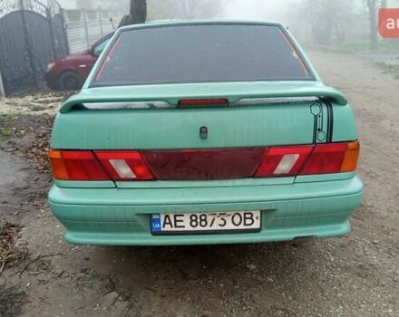 Зеленый ВАЗ 2115 Самара, объемом двигателя 1.6 л и пробегом 240 тыс. км за 1750 $, фото 1 на Automoto.ua