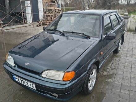 Зеленый ВАЗ 2115 Самара, объемом двигателя 1.6 л и пробегом 185 тыс. км за 2350 $, фото 1 на Automoto.ua