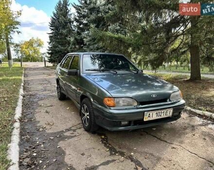 Зелений ВАЗ 2115 Самара, об'ємом двигуна 1.6 л та пробігом 249 тис. км за 1650 $, фото 1 на Automoto.ua