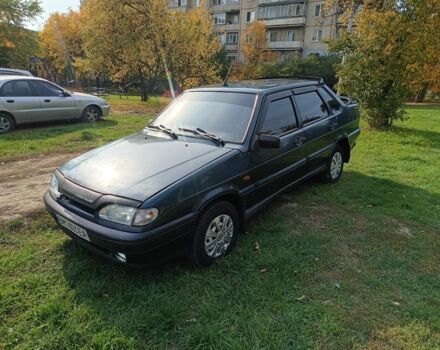 Зелений ВАЗ 2115 Самара, об'ємом двигуна 1.6 л та пробігом 200 тис. км за 1500 $, фото 1 на Automoto.ua