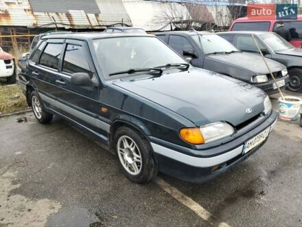 Зеленый ВАЗ 2115 Самара, объемом двигателя 1.6 л и пробегом 170 тыс. км за 2000 $, фото 1 на Automoto.ua