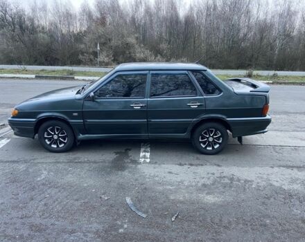 Зеленый ВАЗ 2115 Самара, объемом двигателя 1.6 л и пробегом 230 тыс. км за 2000 $, фото 1 на Automoto.ua