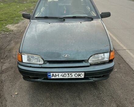 Зеленый ВАЗ 2115 Самара, объемом двигателя 1.6 л и пробегом 245 тыс. км за 952 $, фото 1 на Automoto.ua