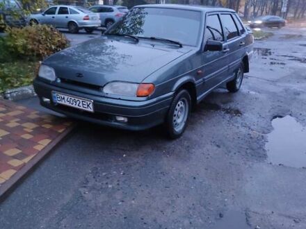 Зеленый ВАЗ 2115 Самара, объемом двигателя 1.6 л и пробегом 182 тыс. км за 3000 $, фото 1 на Automoto.ua