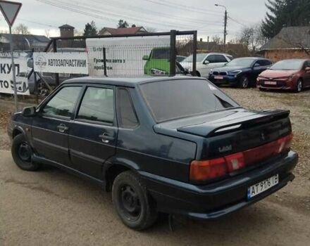 Зеленый ВАЗ 2115 Самара, объемом двигателя 1.6 л и пробегом 230 тыс. км за 1400 $, фото 1 на Automoto.ua