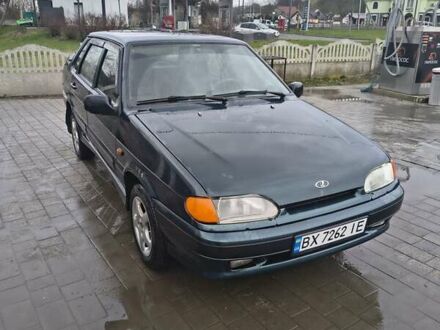 Зеленый ВАЗ 2115 Самара, объемом двигателя 1.6 л и пробегом 185 тыс. км за 2350 $, фото 1 на Automoto.ua