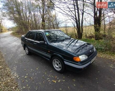 Зеленый ВАЗ 2115 Самара, объемом двигателя 1.6 л и пробегом 225 тыс. км за 1650 $, фото 1 на Automoto.ua