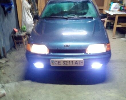 Зеленый ВАЗ 2115 Самара, объемом двигателя 1.6 л и пробегом 233 тыс. км за 1300 $, фото 1 на Automoto.ua