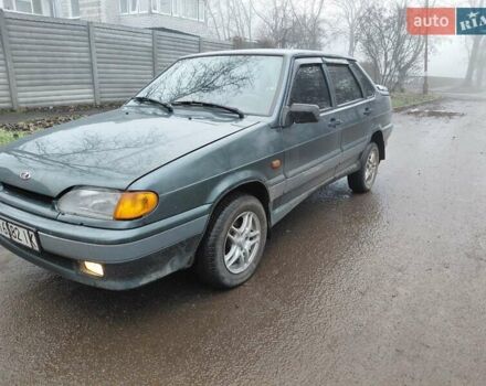 Зелений ВАЗ 2115 Самара, об'ємом двигуна 1.6 л та пробігом 133 тис. км за 1950 $, фото 1 на Automoto.ua