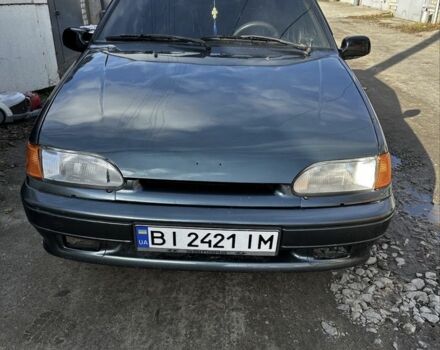Зелений ВАЗ 2115 Самара, об'ємом двигуна 1.6 л та пробігом 196 тис. км за 1300 $, фото 1 на Automoto.ua