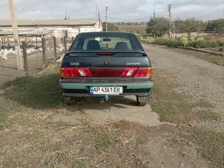 Зелений ВАЗ 2115 Самара, об'ємом двигуна 1.5 л та пробігом 120 тис. км за 2200 $, фото 1 на Automoto.ua