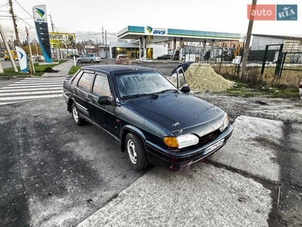 Зеленый ВАЗ 2115 Самара, объемом двигателя 1.6 л и пробегом 1 тыс. км за 711 $, фото 1 на Automoto.ua