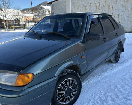 Зелений ВАЗ 2115 Самара, об'ємом двигуна 1.5 л та пробігом 101 тис. км за 1650 $, фото 1 на Automoto.ua