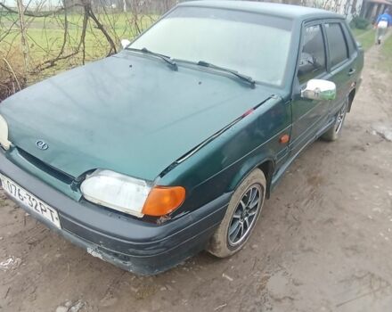 Зеленый ВАЗ 2115 Самара, объемом двигателя 1 л и пробегом 100 тыс. км за 700 $, фото 1 на Automoto.ua