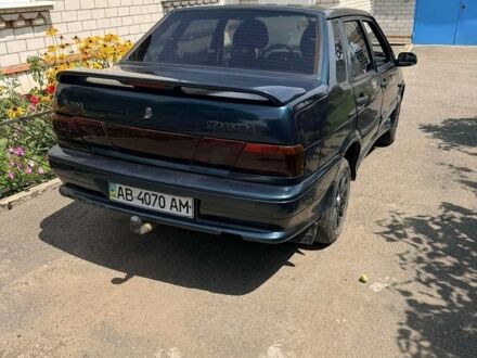 Зелений ВАЗ 2115 Самара, об'ємом двигуна 1.6 л та пробігом 157 тис. км за 2150 $, фото 1 на Automoto.ua