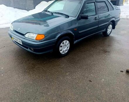 Зелений ВАЗ 2115 Самара, об'ємом двигуна 1.6 л та пробігом 117 тис. км за 2350 $, фото 1 на Automoto.ua