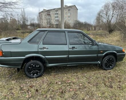 Зеленый ВАЗ 2115 Самара, объемом двигателя 1.6 л и пробегом 291 тыс. км за 1100 $, фото 1 на Automoto.ua