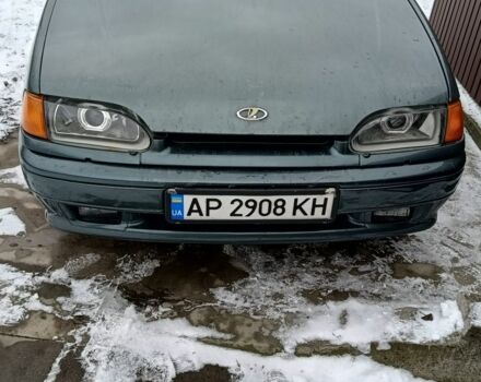 Зеленый ВАЗ 2115 Самара, объемом двигателя 1.6 л и пробегом 200 тыс. км за 750 $, фото 1 на Automoto.ua