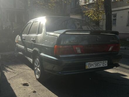 Зеленый ВАЗ 2115 Самара, объемом двигателя 1.6 л и пробегом 1 тыс. км за 1600 $, фото 1 на Automoto.ua