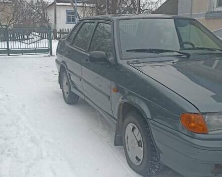 Зеленый ВАЗ 2115 Самара, объемом двигателя 1.6 л и пробегом 173 тыс. км за 1350 $, фото 1 на Automoto.ua