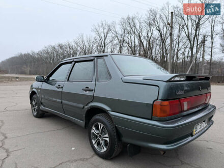 Зелений ВАЗ 2115 Самара, об'ємом двигуна 1.6 л та пробігом 124 тис. км за 2600 $, фото 1 на Automoto.ua
