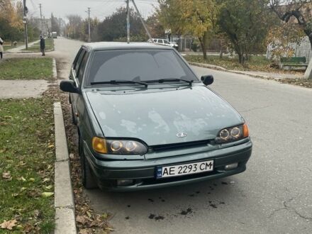 Зеленый ВАЗ 2115 Самара, объемом двигателя 1.6 л и пробегом 131 тыс. км за 1300 $, фото 1 на Automoto.ua