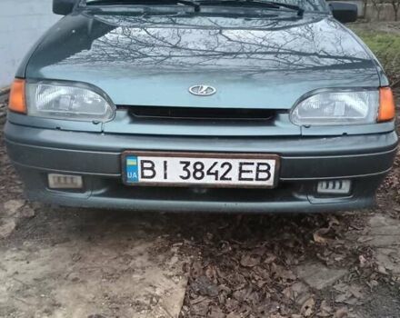 Зелений ВАЗ 2115 Самара, об'ємом двигуна 1.6 л та пробігом 263 тис. км за 2000 $, фото 1 на Automoto.ua