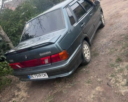 Зелений ВАЗ 2115 Самара, об'ємом двигуна 1.6 л та пробігом 200 тис. км за 1500 $, фото 1 на Automoto.ua