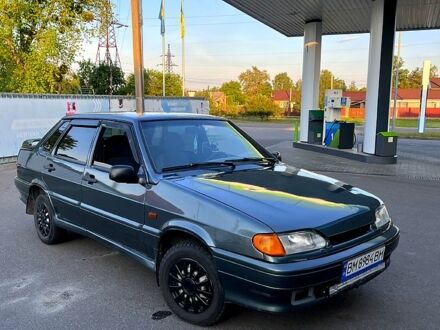 Зелений ВАЗ 2115 Самара, об'ємом двигуна 1.6 л та пробігом 225 тис. км за 2099 $, фото 1 на Automoto.ua