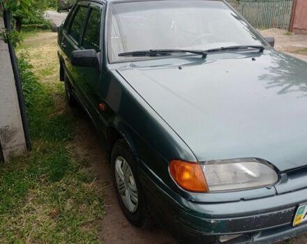 Зелений ВАЗ 2115 Самара, об'ємом двигуна 1.6 л та пробігом 150 тис. км за 800 $, фото 1 на Automoto.ua