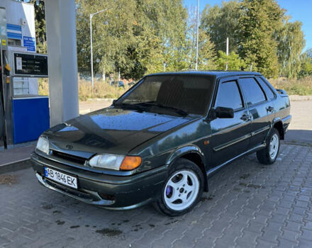 Зеленый ВАЗ 2115 Самара, объемом двигателя 1.6 л и пробегом 150 тыс. км за 2300 $, фото 1 на Automoto.ua