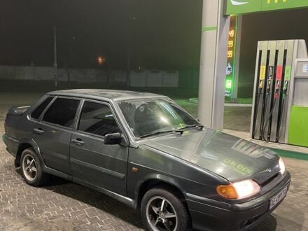 Зеленый ВАЗ 2115 Самара, объемом двигателя 1.6 л и пробегом 267 тыс. км за 899 $, фото 1 на Automoto.ua