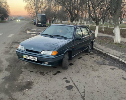 Зеленый ВАЗ 2115 Самара, объемом двигателя 0 л и пробегом 92 тыс. км за 2800 $, фото 1 на Automoto.ua