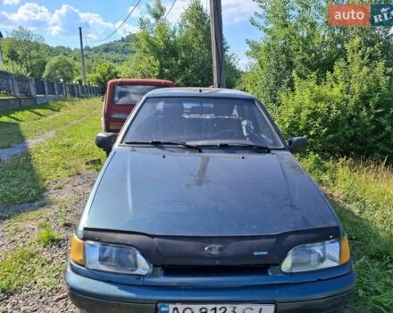 Зеленый ВАЗ 2115 Самара, объемом двигателя 1.6 л и пробегом 220 тыс. км за 600 $, фото 1 на Automoto.ua