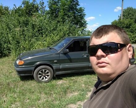 Зеленый ВАЗ 2115 Самара, объемом двигателя 1 л и пробегом 2 тыс. км за 360 $, фото 1 на Automoto.ua
