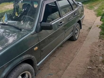 Зеленый ВАЗ 2115 Самара, объемом двигателя 0 л и пробегом 190 тыс. км за 2000 $, фото 1 на Automoto.ua