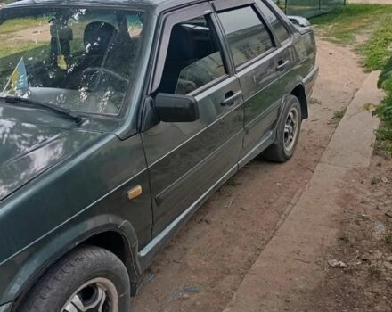 Зеленый ВАЗ 2115 Самара, объемом двигателя 0 л и пробегом 190 тыс. км за 2000 $, фото 1 на Automoto.ua