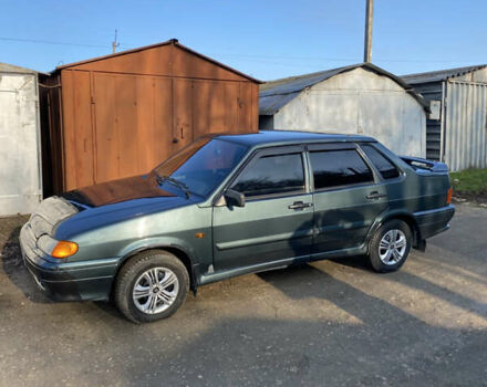 Зеленый ВАЗ 2115 Самара, объемом двигателя 1.6 л и пробегом 76 тыс. км за 3600 $, фото 1 на Automoto.ua