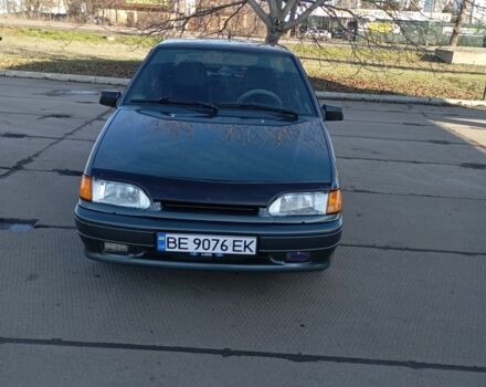 Зеленый ВАЗ 2115 Самара, объемом двигателя 1.6 л и пробегом 142 тыс. км за 2300 $, фото 1 на Automoto.ua