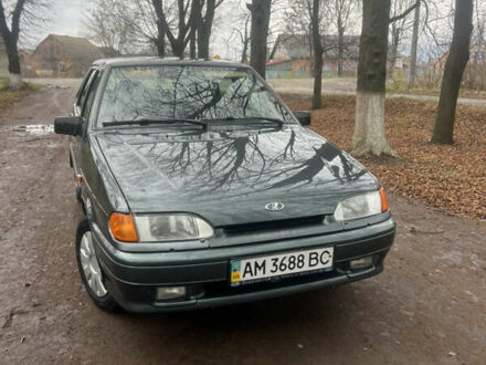 Зеленый ВАЗ 2115 Самара, объемом двигателя 1.6 л и пробегом 160 тыс. км за 2350 $, фото 1 на Automoto.ua