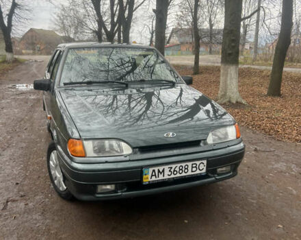 Зеленый ВАЗ 2115 Самара, объемом двигателя 1.6 л и пробегом 160 тыс. км за 2350 $, фото 1 на Automoto.ua