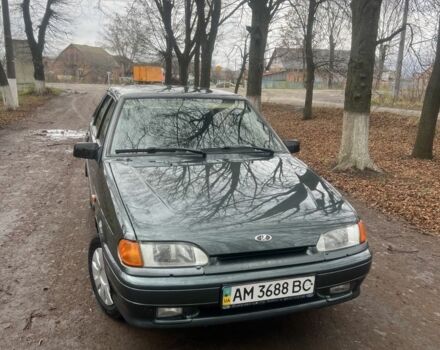 Зеленый ВАЗ 2115 Самара, объемом двигателя 1.6 л и пробегом 160 тыс. км за 2350 $, фото 1 на Automoto.ua