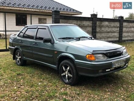 Зелений ВАЗ 2115 Самара, об'ємом двигуна 1.6 л та пробігом 245 тис. км за 2450 $, фото 1 на Automoto.ua