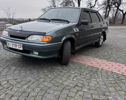 Зеленый ВАЗ 2115 Самара, объемом двигателя 1.6 л и пробегом 36 тыс. км за 4350 $, фото 1 на Automoto.ua