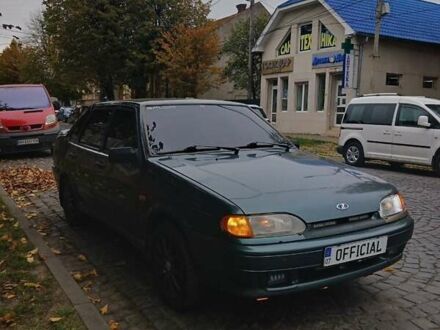 Зеленый ВАЗ 2115 Самара, объемом двигателя 1.6 л и пробегом 113 тыс. км за 3200 $, фото 1 на Automoto.ua